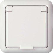 UP-Steckdose IP44 reinweiß 225044 