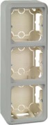 Aufputzgehäuse 3fach reinweiß ELG234314 