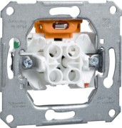 Wechsel-Kontrollschalter UP, 10A, Steckklem. 111610 