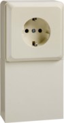 Geräteträger m. 1-fach Steckdose 515100 