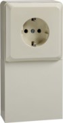 Geräteträger m. 1-fach Steckdose 505400 