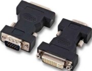 DVI-VGA Adapter DVI24+5Bu. auf HDSUB15 Stecker EB462 