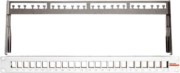 PatchPanel KS 19Zoll leer f.24Module grRAL7035 418020 