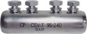 Schraubverbinder f.Cu+Al, längsdicht CSV-T/6-50 