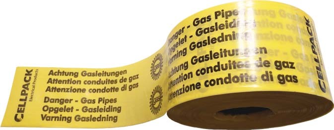 Trassenwarnband zur Warnwirkung GAS 100-250 
