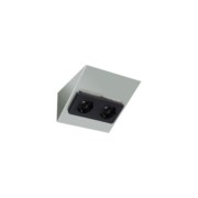 Möbelanbau-Steckdose Doppel- 230V 16A 092 250 eds 