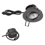 LED-Deckeneinbauleuchte 4000K IP65 anth PC650N61640 