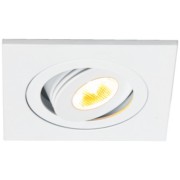 P-LED Einbauleuchte 700mA 3W 3000K quad. P 24030102 ws 