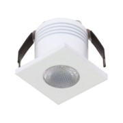 P-LED Deckeneinbauleuchte 3000K 700mA quad. ws P04030102 