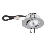 P-LED Deckeneinbauleuchte 4000K 350mA rund chr PC20061140 