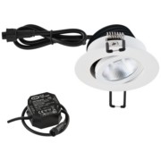 P-LED Einbauleuchte 230V 4000K weiß PC650N90140 