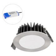 LED-Deckeneinbauleuchte 4000K 350mA IP44 L44101340 chr/sat 