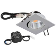 LED-Deckeneinbauleuchte 3000K 230V IP20 PC24N91502 chr/mt 