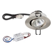 P-LED Deckeneinbauleuchte 230V 3000K 300lm PC20N31302 