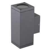 Wandanbauleuchte 2flg.anth IP54 GU10 220-240V 485016N 