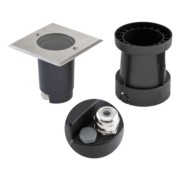 Bodeneinbauleuchte quadr. IP67-GU10 35W/230V 679435EV 