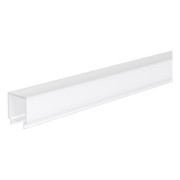 Alu-Profil-Abdeckung hoch opal 100cm KAMH100 