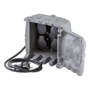 Energieverteiler 4-fach IP44-230V-3680W/16A 230415 