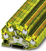 Schutzleiter-Reihenklemme 5,2 mm, grün-gelb PTTBS 2,5-PE 