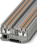 Durchgangsreihenklemme 0,14-4qmm, 5,2mm, gr PT 2,5-QUATTRO 