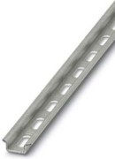 Hutprofil-Tragschiene gelocht L=2m NS 15 PERF 2000MM 