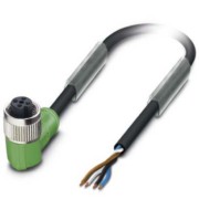 Sensor-Aktor-Kabel M12 gew., 4p., 5m SAC-4P-5,0-PVC/M12FR 