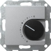 Raumthermostat Öffner 24V System 55 Farbe alu 039126 