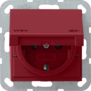 Schukosteckd. KD rot glanz 010402 