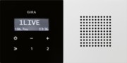 Unterputz-Radio RDS Flächensch. rws 2280112 