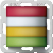Zimmersignalleuchte Rot/Weiß/Gelb/Grün 594400 