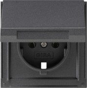Abdeckung SCHUKO anth TX44 (WG UP) KD+SH 144267 