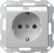 SCHUKO-Steckdose BSF+SH grau 0462015 
