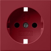 Abdeckung SCHUKO rot 0984108 