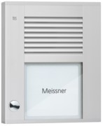Audioaußenstation1-reihig 1 Taste AP silber PDS01-EN/04 