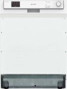 Sharp EB-Geschirrspüler 47 dB(A),ws QW-HX12S47EW-DE 