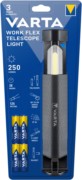 Work Flex Telescope Light 4AA mit Batterien 18646 