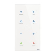 Bedienelement 4-fach mit RTR TBR/U4-CG 