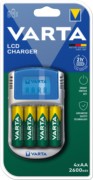 Ladegerät LCD Charger inkl.4AA+12V+USB 57070(4x5716) 