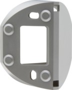 Außen-Ecksockel Edelstahl-Optik 92043 