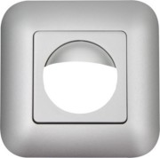 Rahmen Edelstahl-Optik mt. 92633 