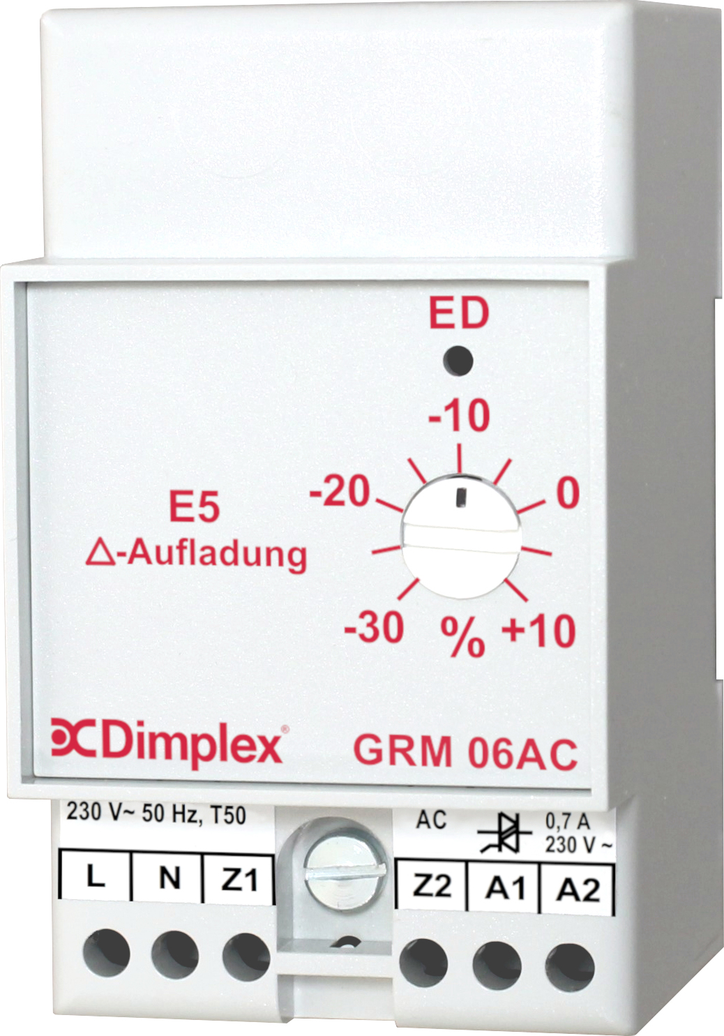 Gruppensteuergerät-AC Hutschienenmontage GRM 06AC 