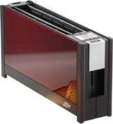 Langschlitztoaster Glasfront volcano 5 rt 