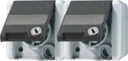 SCHUKO-Steckdose 2-fach 16A 250V 8220 NAWSL 