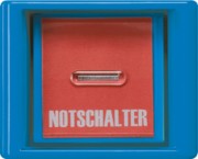 Abdeckung Glasscheibe bl für Schalter/Taster AS 561 GL 