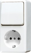 SCHUKO-Steckdose 16A 250V 676 A WW 