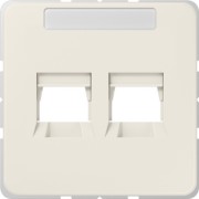 Abdeckung Schriftfeld ws für Mod.Jack Avaya 569-2 AT 
