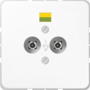 Potential-Ausgl.Steckdose 2 Steckerstifte CD 565-2 WW 