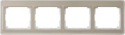 Rahmen 4-fach gold brz waagerecht SL 5840 GB 