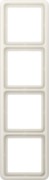 Rahmen 4-fach ws waage/senkrecht CD 584 W 