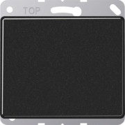 Blind-Abdeckung sw kompl.mit Tragring SL 561 B 